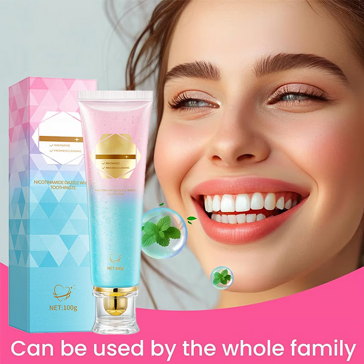 Niacinamide Whitening Toothpaste - For Healthier, Whiter Teeth!