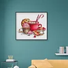 DIY Full Embroidery Print Canvas Kitchen Gadgets 11CT Cross Stitch Kits (A)