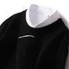 New Men's Round Neck Casual Business Knitted Cashmere Sweater