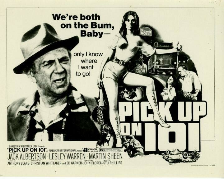 Jack Albertson Lesley Warren Pick up on 101 1972 Original 8x10 Press Photo Poster painting