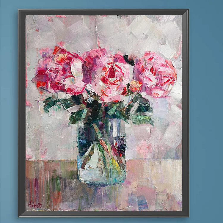 Painting By Number Flower Arranging 40x50 Diamond Painting On Clearance  Craft Kits For Adults Wall Decor Mother's Gift 2023 NEW