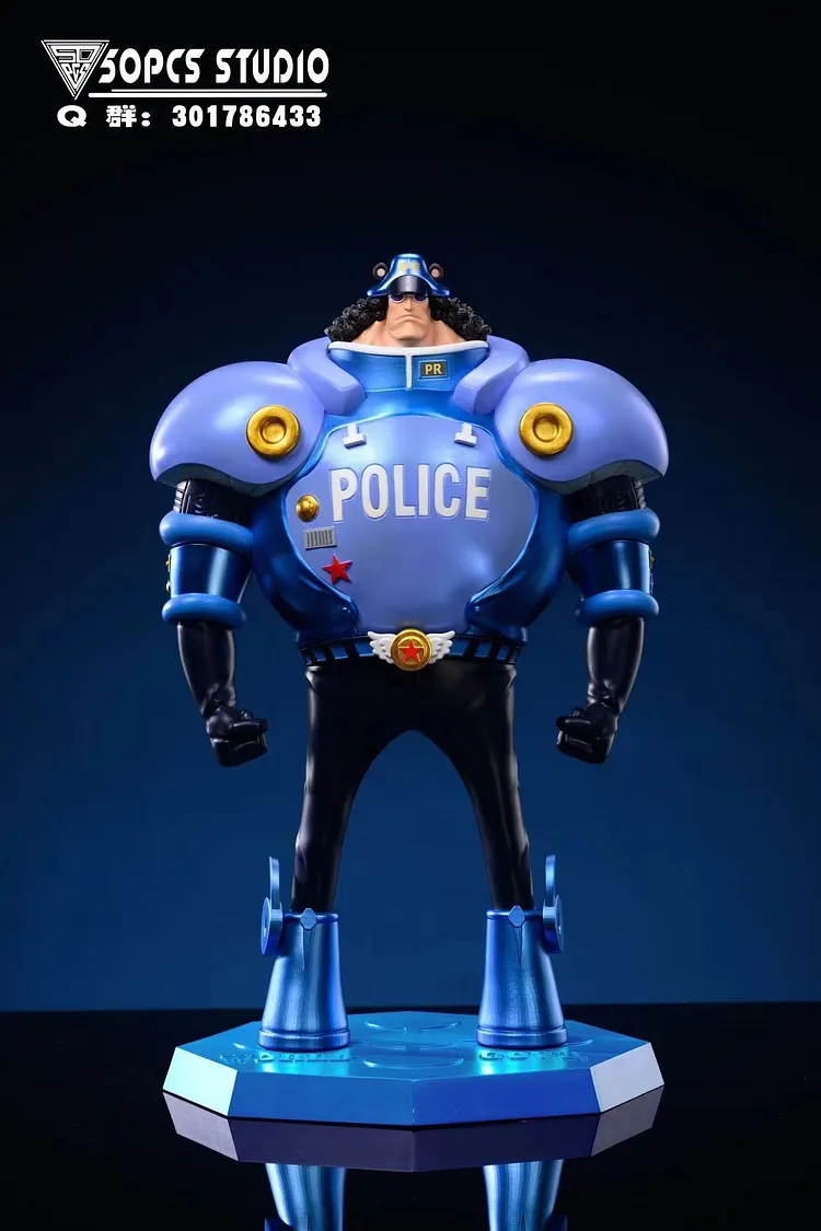 50PCS Studio - ONE PIECE Police Bartholomew Kuma - POP Scale 