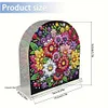 Acrylic Flowers Diamond Painting Napkin Rack Diamond Art Paper Towel Holder