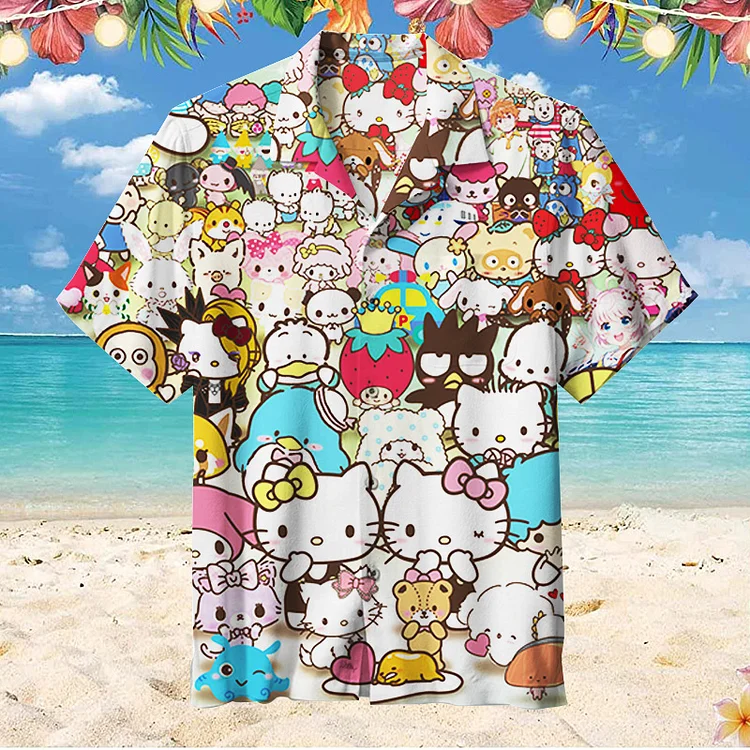 Hello Kitty | Unisex Hawaiian Shirt