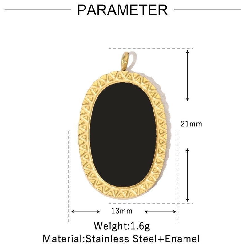 3 PCS/Package 18 * 20mm 18 * 22mm 304 Stainless Steel Geometric Heart Shape Jewelry Accessories Pendant