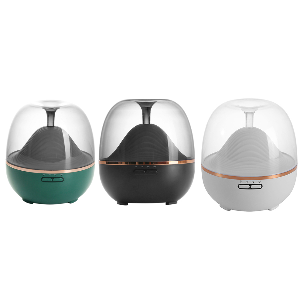

600ml Aroma Diffuser Air Humidifier Cool Mist Maker Device with LED Lamp, White, 501 Original