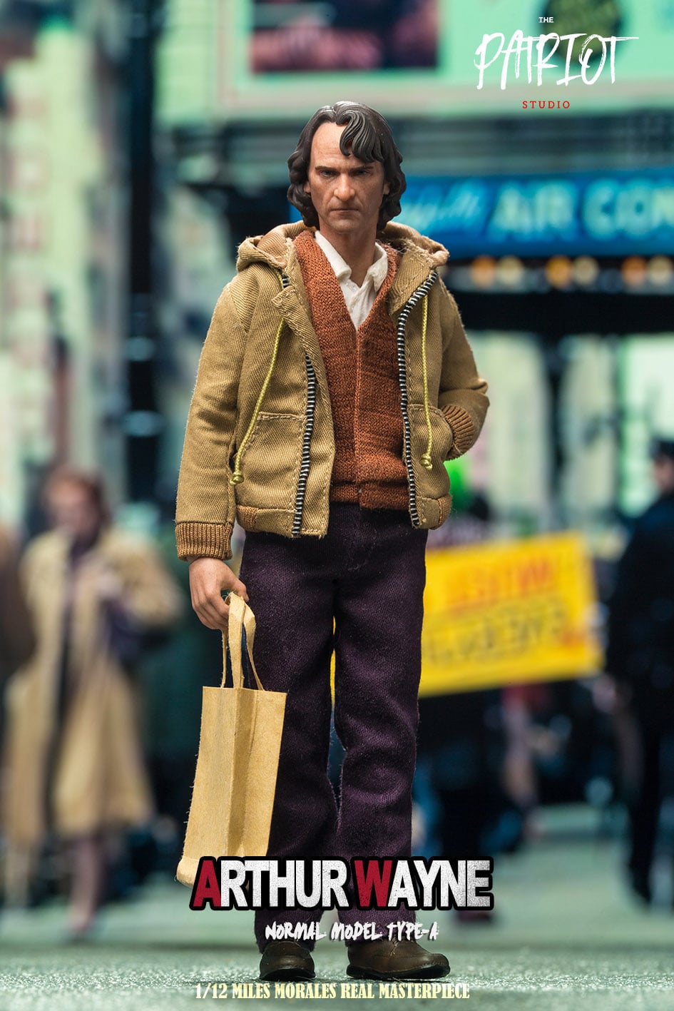 In-Stock Patriot Studio 1/12 Casual Wear Comedian Joker Action Figure