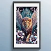 (40*70cm)Lion - Full Round Drill Diamond Painting