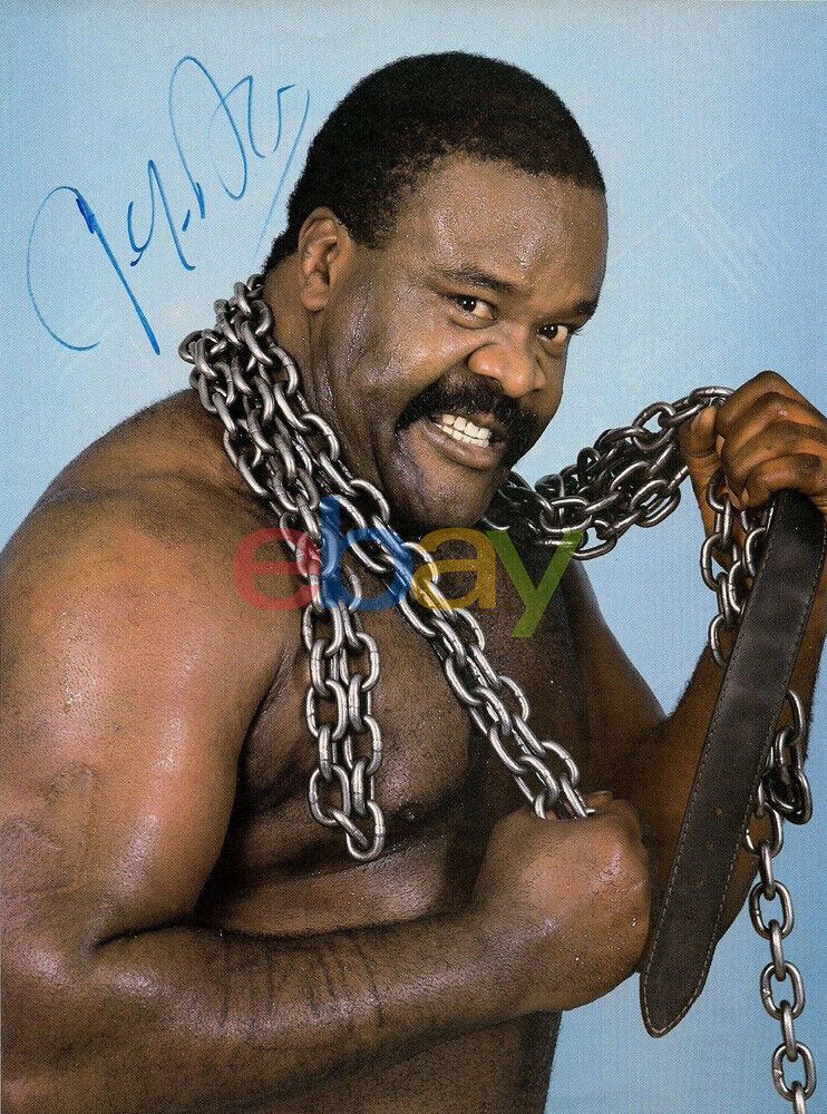 Junkyard Dog Signed 8x10 Autographed Photo Poster painting reprint