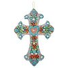 Pendentif acrylique croix diamant bricolage