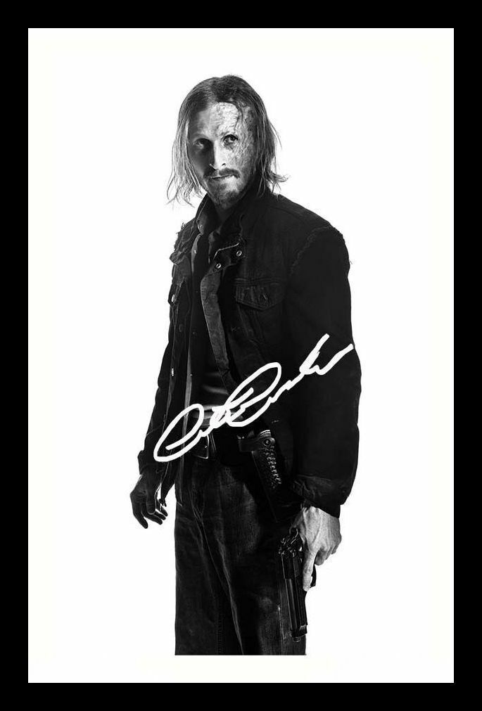 Austin Amelio - The Walking Dead Autograph Signed & Framed Photo Poster painting