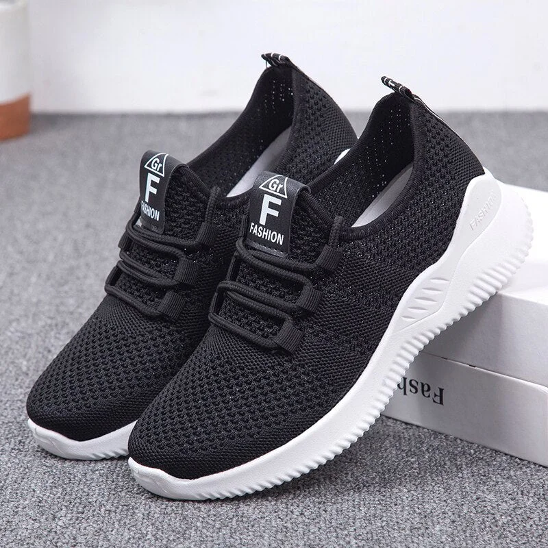 2021 Women Running Shoes Trainers Sport Shoes Outdoor Walkng Jogging Trainers Athletic Shoes Female Sneakers women shoes flats