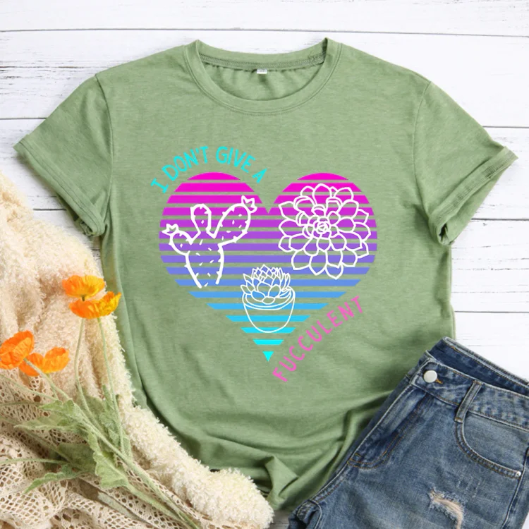 PSL-Nature Lover-Retro Vaporwave Aesthetic Succulent Cactus T-Shirt-012167