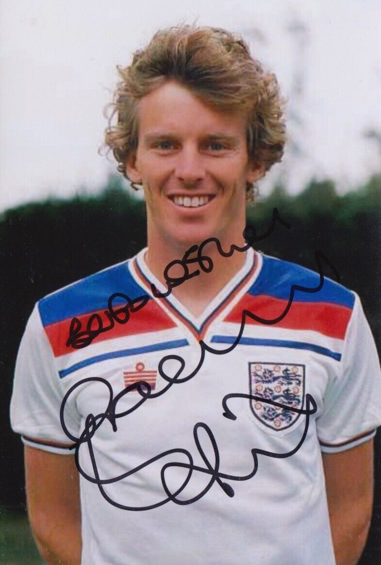 GRAHAM RIX HAND SIGNED 6X4 Photo Poster painting ENGLAND FOOTBALL AUTOGRAPH 2