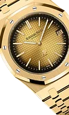 Yellow 904L Steel Smoked Gold Dial - Watch - 39mm
