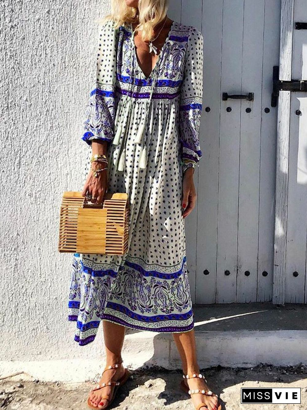 A-Line Holiday Maxi Dresses