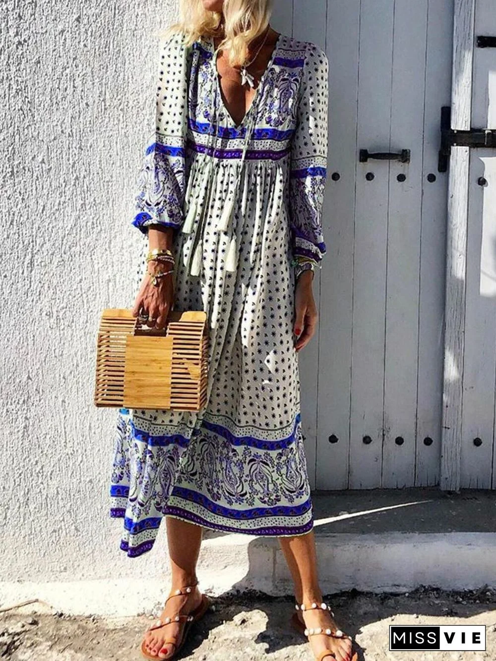 A-Line Holiday Maxi Dresses