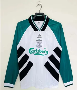 1993/1995 Retro Long Sleeve Liverpool Away Football Shirt 1:1 Thai Quality