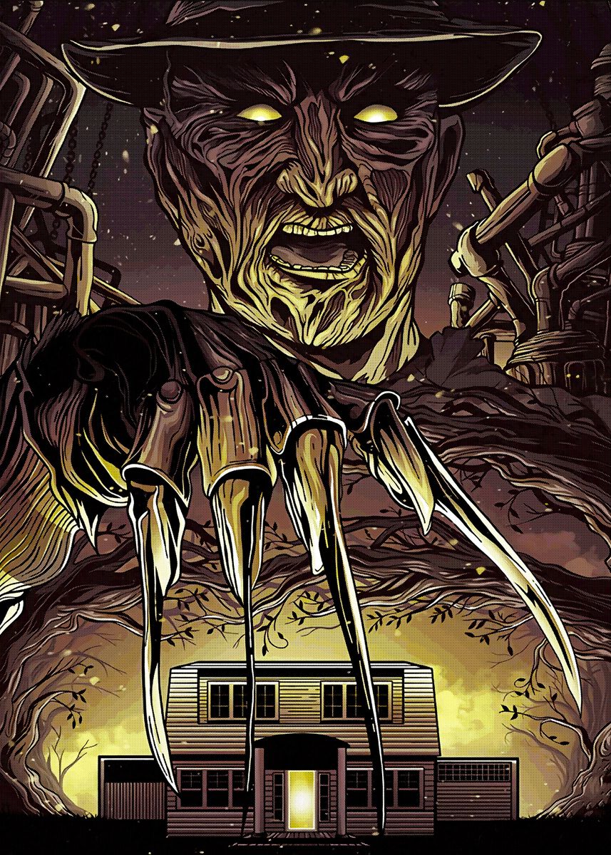 

Horror Hallween - Round Drill Diamond Painting - 40*30CM, 501 Original