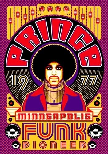 PRINCE POSTER - FUNK PIONEER - Photo Poster painting QUALITY INSERT -  POST