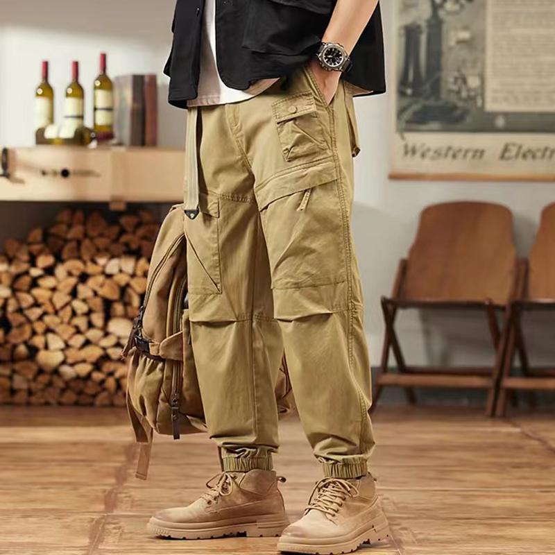 Vintage Loose Casual Cargo Pants DANRRIO.COM DANRRIO