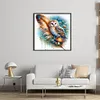 Owl-Partial 11CT Stamped Cross Stitch Bead Embroidery 36*36cm/14.17*14.17in tapestrymarket