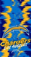 NFL Los Angeles Chargers - runder Bohrer Diamantmalerei - 30*55cm