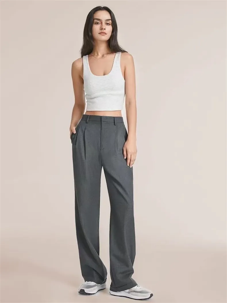 THE EFFORTLESS TAILORED WIDE LEG PANTS