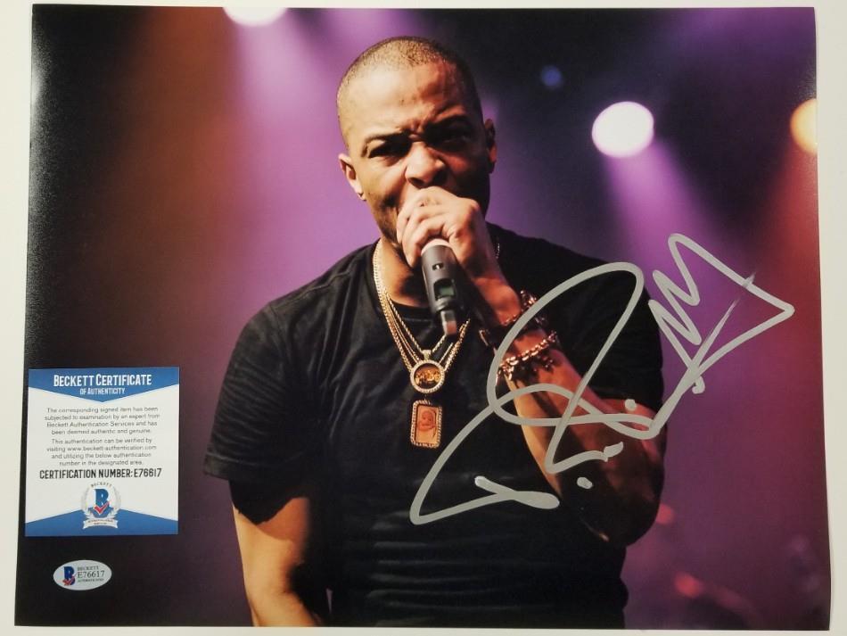 T.I. Clifford Harris Jr. Signed 11x14 Photo Poster painting #2 Hip Hop/ Rapper ~ Beckett BAS COA