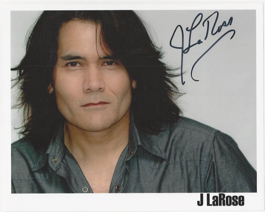 J. LaRose signed Photo Poster painting