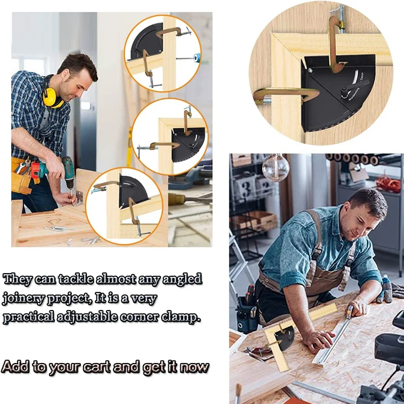 SAKER® Adjustable Corner Clamping