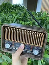 Portable FM AM SW Radio Multi-band Vintage Radios Wireless Bluetooth Speaker wit
