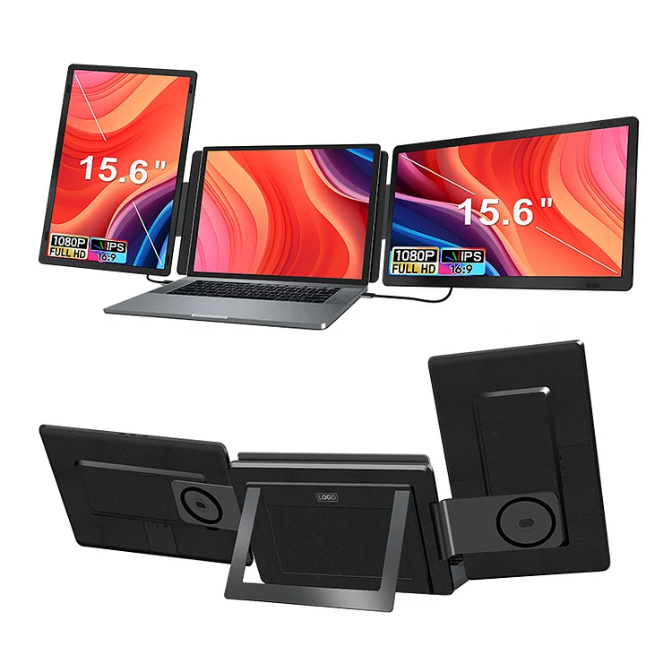 FOPO 15.6” Dual Portable Monitor S9H