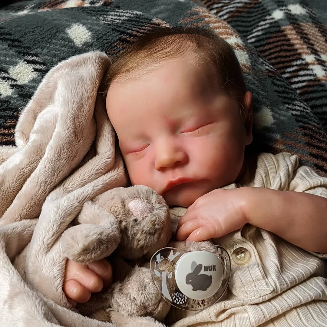 20'' Real Touch Soft Reborn Baby Doll Named Royalty