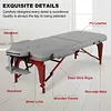 [US Local Warehouse] Beauty Massage Table Height Adjustable with Carrying Bag for Physiotherapy Shops