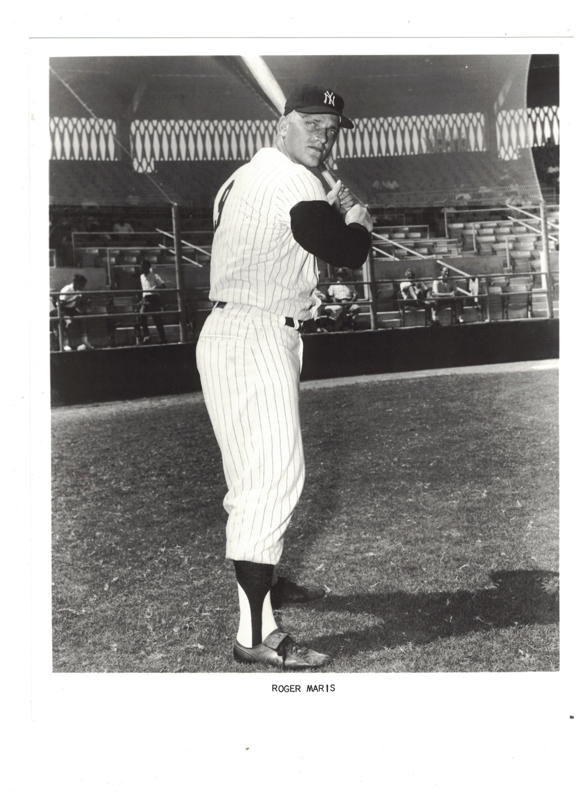 Roger Maris New York Yankees Older 8x10 Baseball Photo Poster painting JH