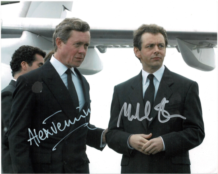 Alex Jennings and Michael Sheen signed autographed 8x10 Photo Poster painting! AMCo! 16410