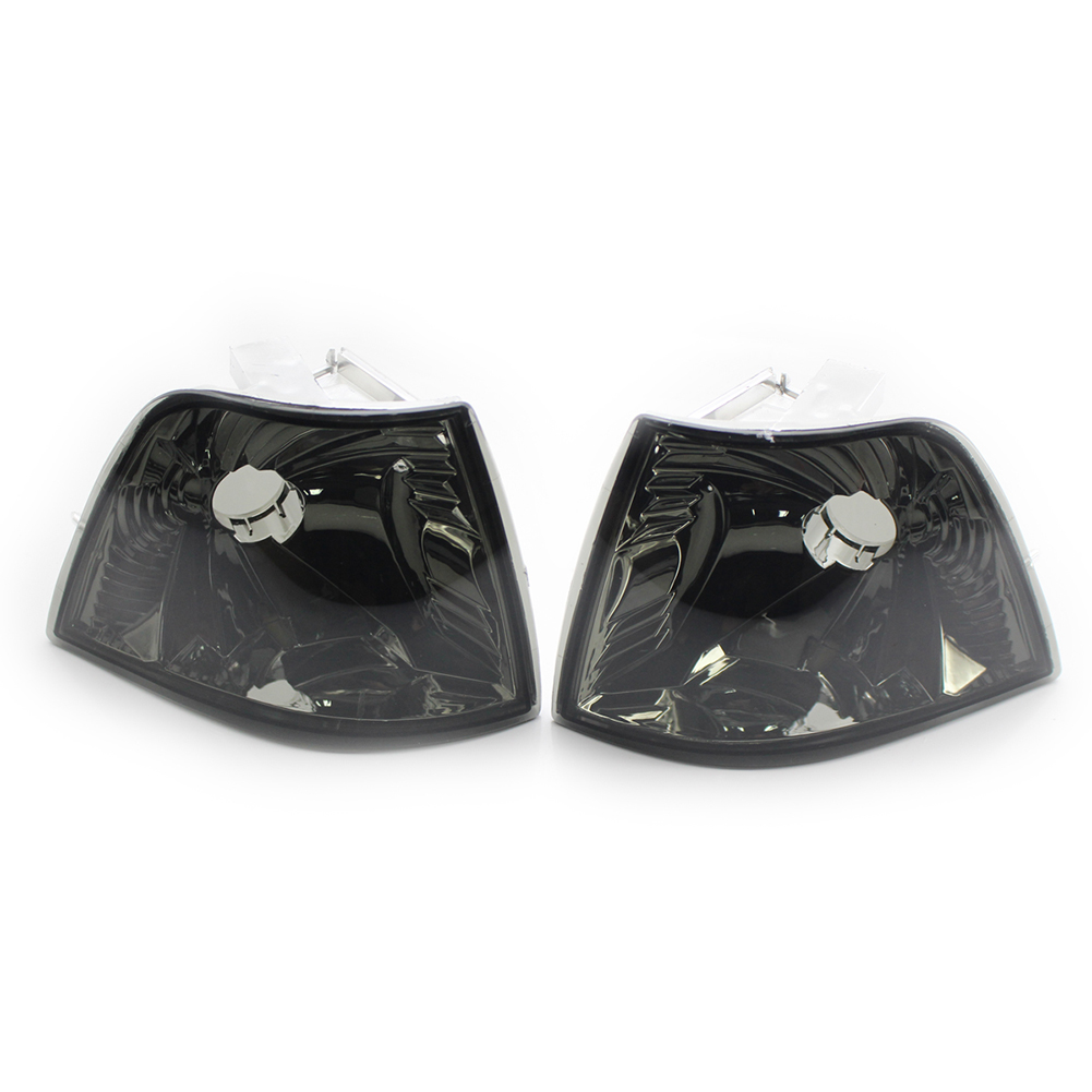 

Smoked Lens Front Turn Signal Assembly No Bulb for BMW E36 318i 318ti 325i, Pair, 501 Original