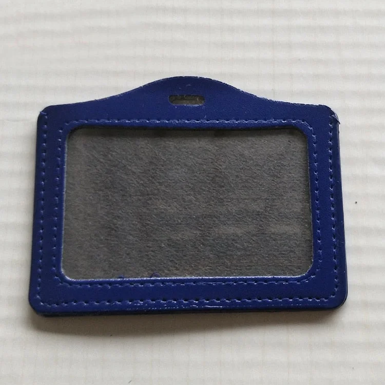 New Candy Color Card Holder Protect Cover Case Business Credit Card Work ID Card Badge Holder Office Supplies