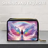 2pcs Elf Girl Pattern Diamond Painting Fashion Card Holder Compact Coin Purse