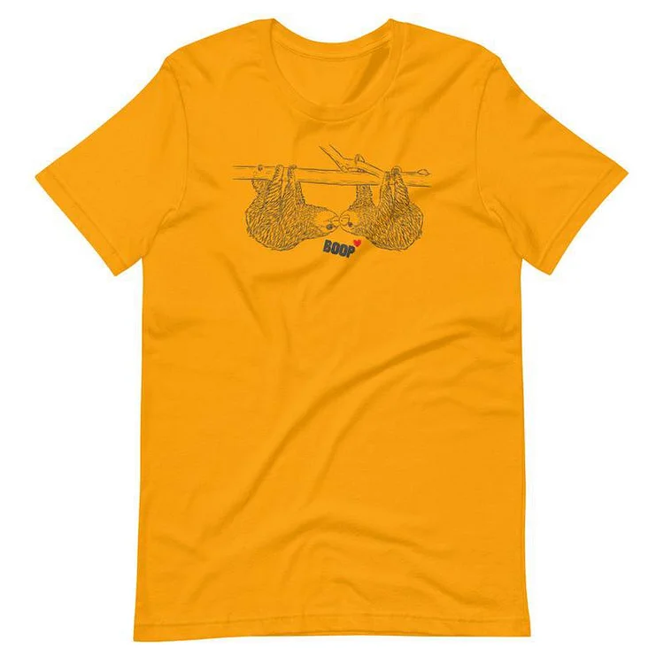 Bestdealfriday Sloth Boop Shirt Cute Girls T-Shirt Funny Teen Gifts Cool Shirts For Women Valentine’S Day Shirt