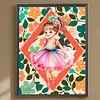 Diamond Painting-DIY Full Round Drill Ballet Girl