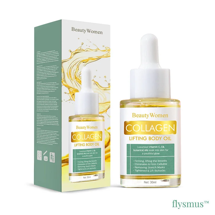 flysmusTM Beauty Collagen Lifting Body Oil