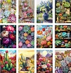 12Pack Succulents-Full Round Diamond Painting(30x40cm)