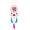 DIY Diamond Painting Dream Catcher Wind Kit Feather Hanging Craft Kit