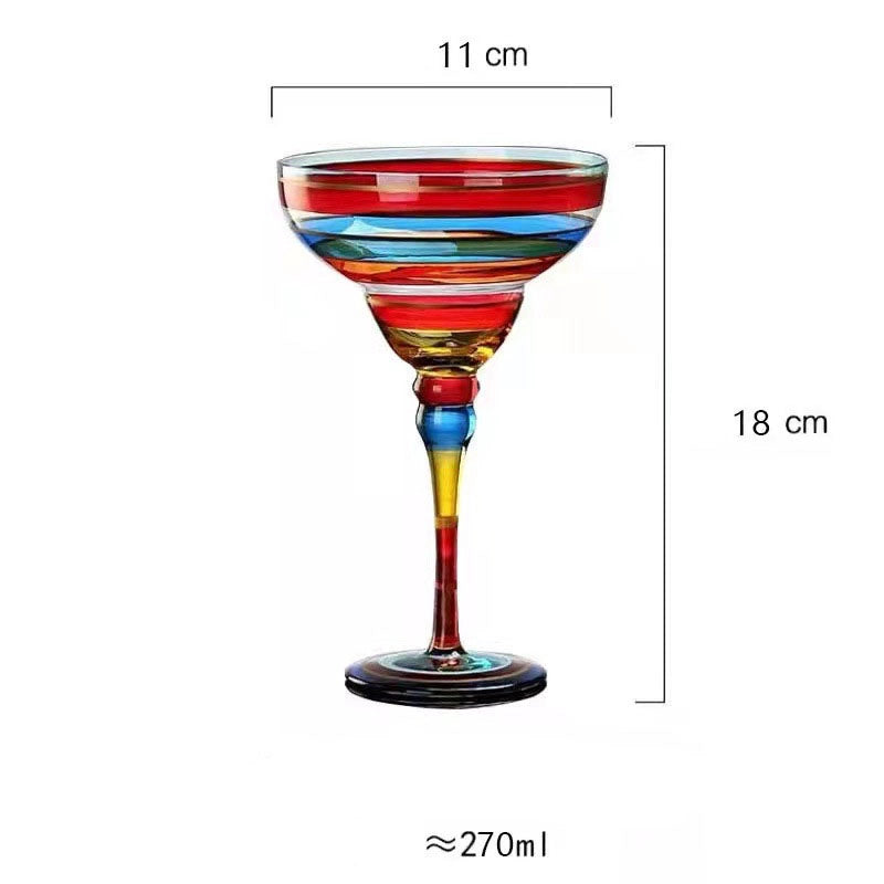 Casual Elegant Fruit Crystal Wine Glass 1 Piece