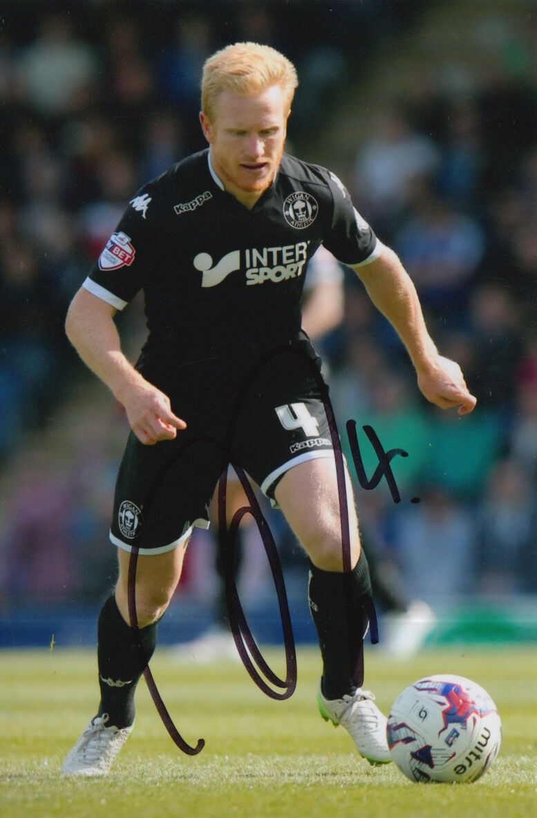 WIGAN ATHLETIC HAND SIGNED DAVID PERKINS 6X4 Photo Poster painting 1.