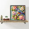 Diamond Painting-DIY Full Round Drill Flowers Birds