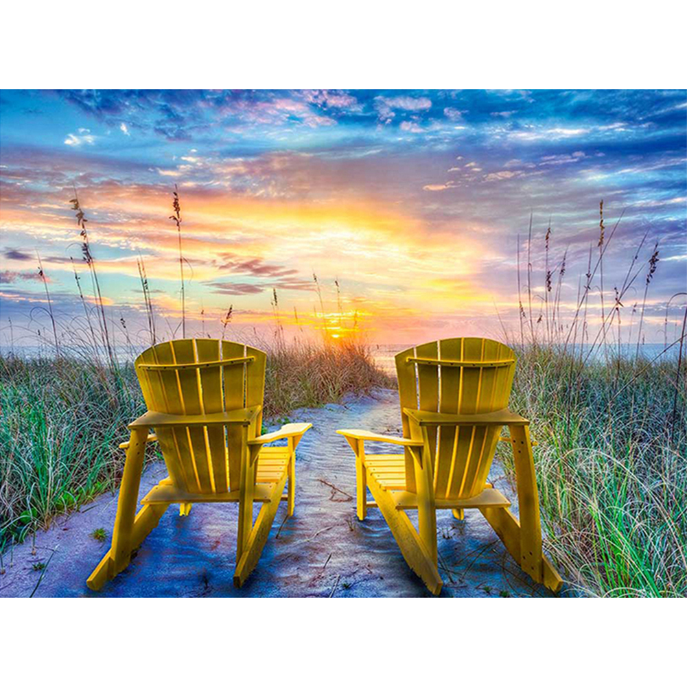 

No Frame Nordic Modern Canvas Print Painting Free Chairs Wall Art Picture, 501 Original