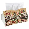 Peinture en PU pour la bo&icirc;te de mouchoirs DIY de No&euml;l en perles et diamants 25x15,5cm